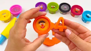 Best Create and Learn Numbers , Shapes and Letters with Sesame Street | Toddlers Toy Learning Video