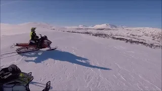 Polaris Pro Rmk 800 Last day snowmobiling in the mountains Blue Bird