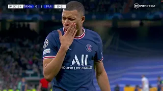 Kylian Mbappe vs Real Madrid (09/03/2022) HD 1080i