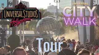 Full tour of Citywalk at Universal Studios Hollywood #universalstudioshollywood #themeparks