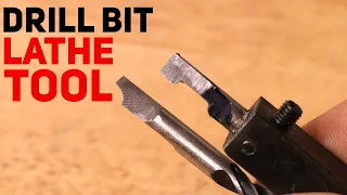 Turning Broken Drill Bits Into Lathe Tools