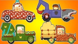 My little work. Car factory for kids. Cars for kids  full episodes. Cartoon about cars. Cars