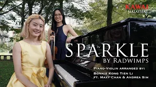 Sparkle piano-violin cover by Maxy Chan & Andrea Sim | Kawai NV5S