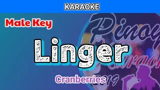 Linger by Cranberries (Karaoke : Male Key)