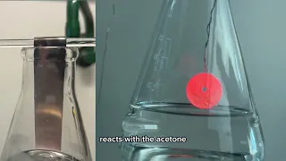 A Copper Penny Stays Red Hot Suspended Over Acetone 🤯 🔥