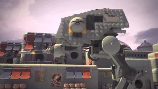 Ezra vs AT-DP - LEGO Star Wars Rebels - Episode 3 - 2015 Mini Movie