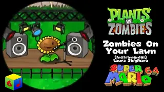 Laura Shigihara - Zombies On Your Lawn (PvZ Credits Theme) (Instrumental) [SM64 Soundfont]