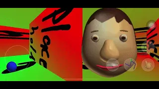 Placeface jumpscare in baldi’s basics!￼