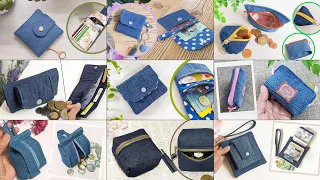 10 DIY Cute Small Denim Purses Out of Old Jeans | Compilation | Tutorial | Upcycle Crafts