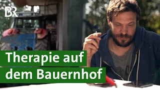 Arbeiten auf dem Bauernhof - eine Therapie für Alkoholsucht? | Soziales Engagement | Unser Land | BR