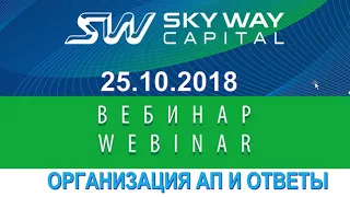 Вебинар от 25 10 2018  Организация АП SkyWay