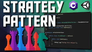 Change Behaviors with the Strategy Pattern - Unity and C#