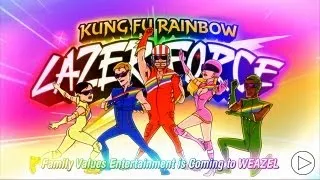 GTA 5 - Kung Fu Rainbow Lazer Force Commercial!
