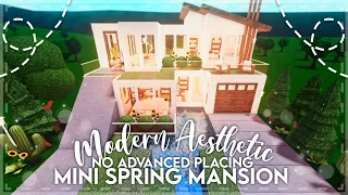 No Advanced Placing Modern Aesthetic Spring Mini Family Mansion I Speedbuild and Tour