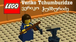 The great violinist Veriko Tchumburidze on LEGO