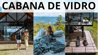 DICA de onde se hospedar no Sul do Brasil? Encontramos um cabana TOTALMENTE de VIDRO!!