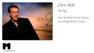 Sex and the City 2 | Chris Noth (Mr. Big) interview "working with the ladies" US (2010)