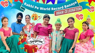 Rakhi Pe World Record Banaya - Rakhi Celebrations | RS 1313 VLOGS | Ramneek Singh 1313