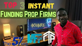 3 Best Prop Firms With No Challenge: Instant Funded Account Of Up To $70,000