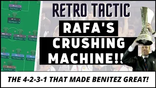 Rafa Benitez's 'CRUSHING MACHINE' Tactic | Valencia 03-04 Tactical Analysis | FM21 Tactic