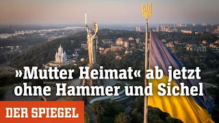 Statue in Kiew: »Mutter Heimat« ab jetzt ohne Hammer und Sichel | DER SPIEGEL