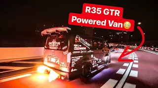 JAPANESE YAKUZA GANGSTERS & R35 GTR POWERED HIACE VAN! *TOKYO NIGHTS*