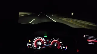 BMW X3 20d Autobahn Acceleration
