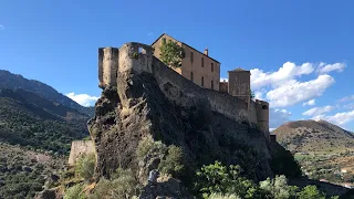 Korsika 2021 mit dem Wohnmobil, Corte die heimliche Hauptstadt / Camping San Damiano