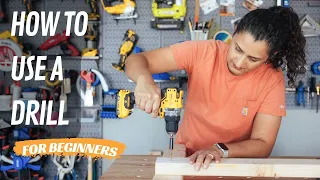 How to Use a Power Drill: A Beginner's Complete Guide | Woodworking 101