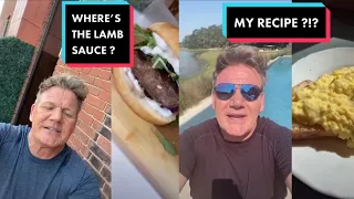 Gordon Ramsay reacts to bad TikTok cooking