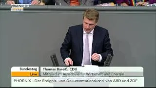 Bundestag - Vergünstigungen für stromintensive Unternehmen am 17.01.2014
