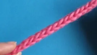 Вязание крючком - Урок 37 Шнурок Crochet cord