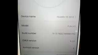 Huawei Y9 2018 FLA-LX1 frp by test point|Huawei FLA-LX1 FRP unlock by eft