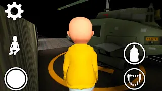 Escaping As The Baby In Yellow In Granny Chapter 2 Helicopter Escape