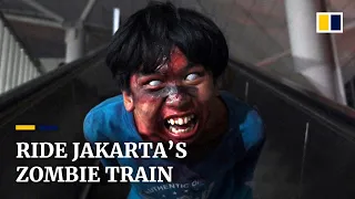 ‘Zombie’ trains in Jakarta aim to attract young people to public transportation