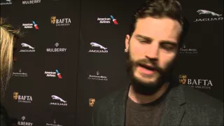 Jamie Dornan talks about Fifty Shades of Grey at BAFTA Tea Party