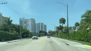 Driving in Pompano Beach, Florida