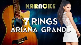 Ariana Grande - 7 rings (Acoustic Guitar Karaoke Instrumental)
