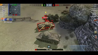 WoT Blitz - Мастер на ИС-8 + Калобанов, агро школьник в чате - World of tanks blitz