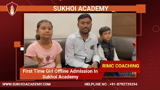 Rimc Coaching First Time Girl Offline Admission In Sukhoi Academy