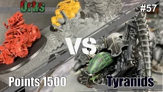 Orks vs Tyranids 1500 Points #57