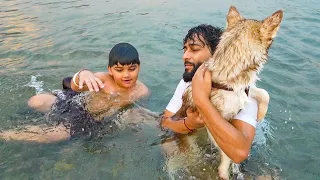 Raja Rani Ne Ki Swimming || Chiku Malik Vlogs