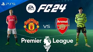 EA FC 24 - Manchester United       Arsenal - Premier League 23/24  | Full Match   PS5™   [HD 1080p