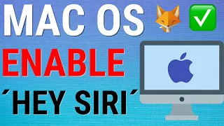 How To Enable "Hey Siri" On MacBook & Mac