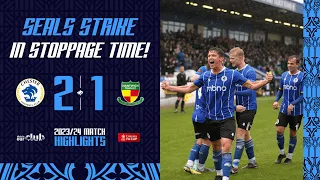 Seals strike in stoppage time! 🦭 | Chester 2-1 Nantwich Town