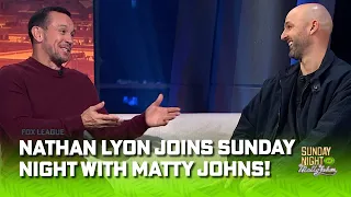 Nathan 'GOAT' Lyon joins Sunday Night with Matty Johns | Sunday Night with Matty Johns | Fox League