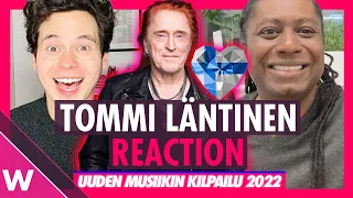 Tommi Läntinen – Elämä kantaa mua REACTION (Finland UMK 2022)