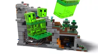 Showcasing all the secrets: 21137 The Mountain Cave – LEGO Minecraft - Product Animation