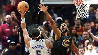 Evan Mobley 5 Blocks | Game 7 vs. Magic