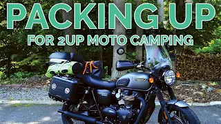 Packing For 2up Motorcycle Camping |MotoCampNerd.com